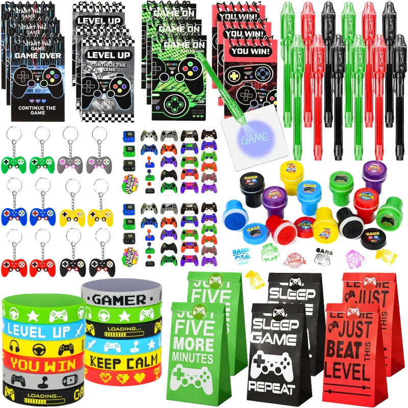 Video Game Party Favors Gamer Birthday Supplies