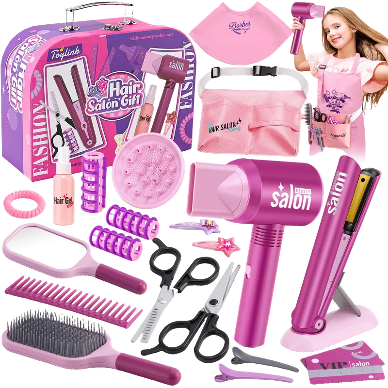 Hair Salon Pretend Play Toys for Girls 3 4 5 6 Year Old