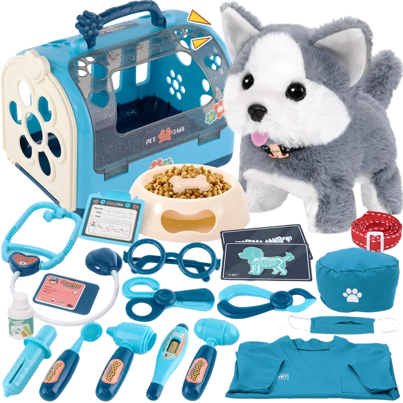 Dog Toys for Kids Vet Doctor Kit