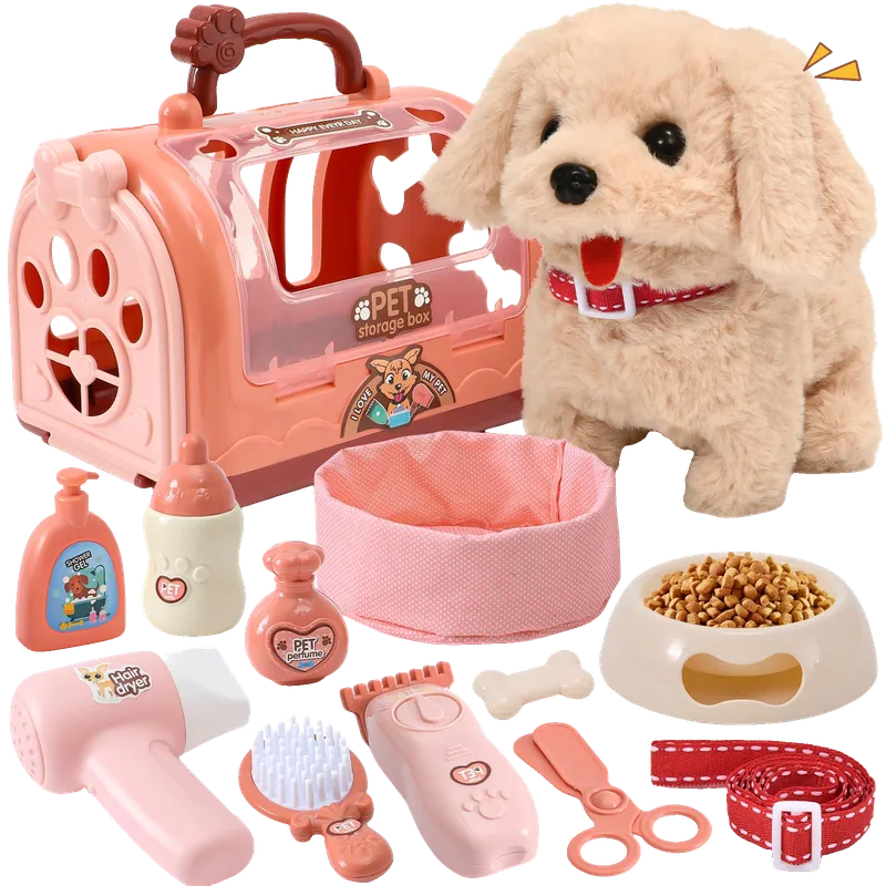 Dog Toys for Girls, Electronic Interactive Walking Barking Dog