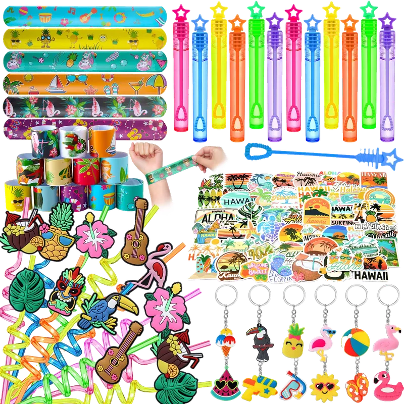 Luau Party Favors for Kids, Hawaiian Tropical Birthday Supplies