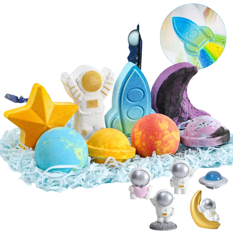 Space Bath Bombs for Kids with Surprise Inside