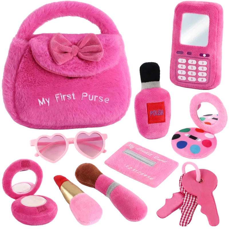 My First Plush Purse Set for Girls