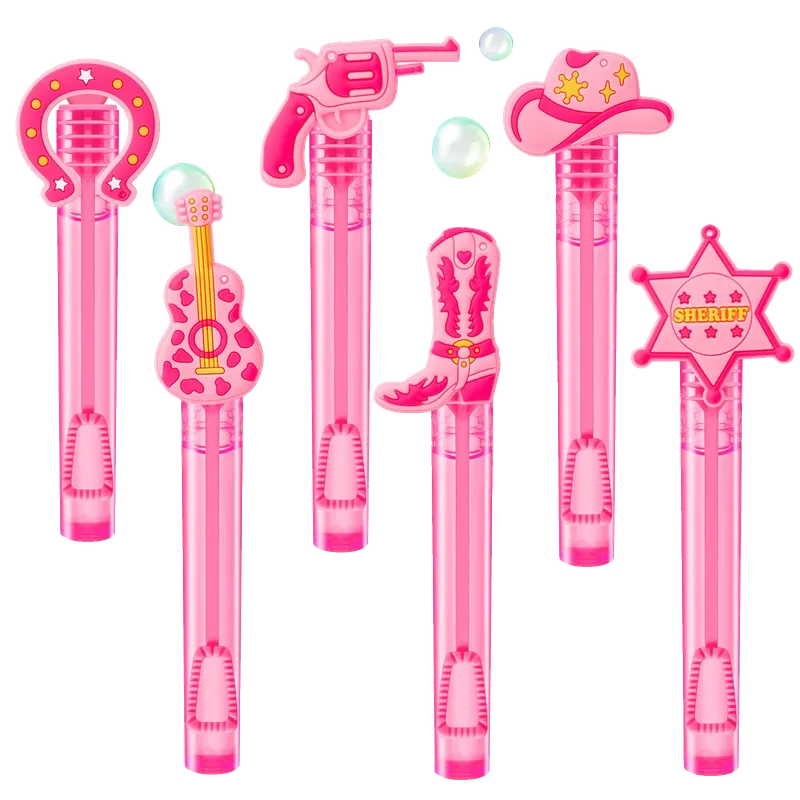 Western Cowgirl Party Favors, 24Pcs Disco Cowgirl Mini Bubble