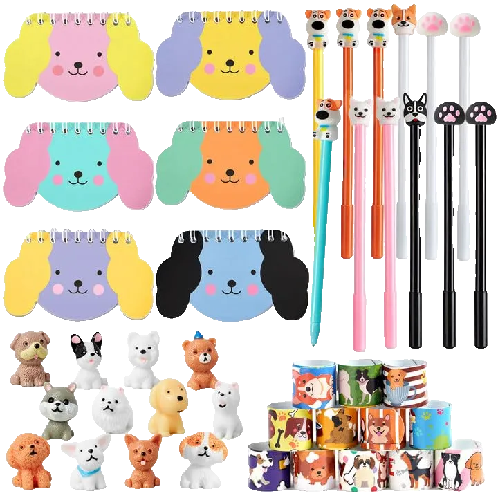 Dog Party Favors for Kids 12Set Paw Print Puppy Party Favors
