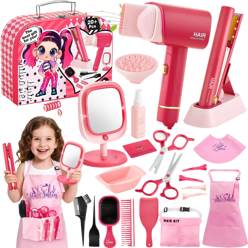Hair Salon Toys for Girls, Little Stylist Deluxe Carry Case