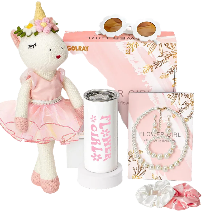 Flower Girl Proposal Gifts Set, Will You Be My Flower Girl Gift
