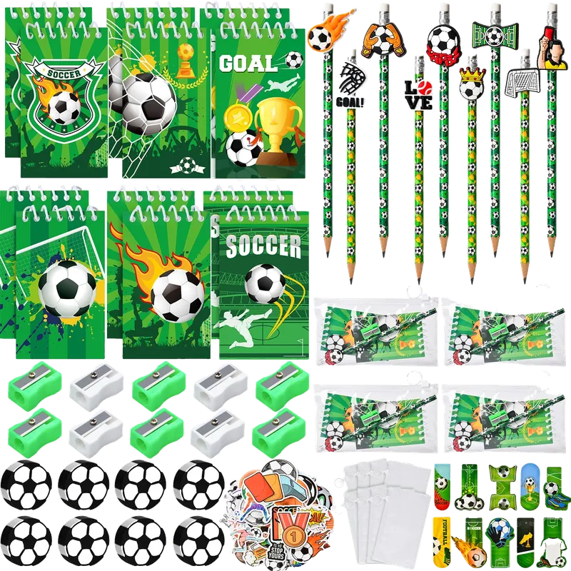 Soccer Party Favors Birthday Supplies School Stationery Bulk