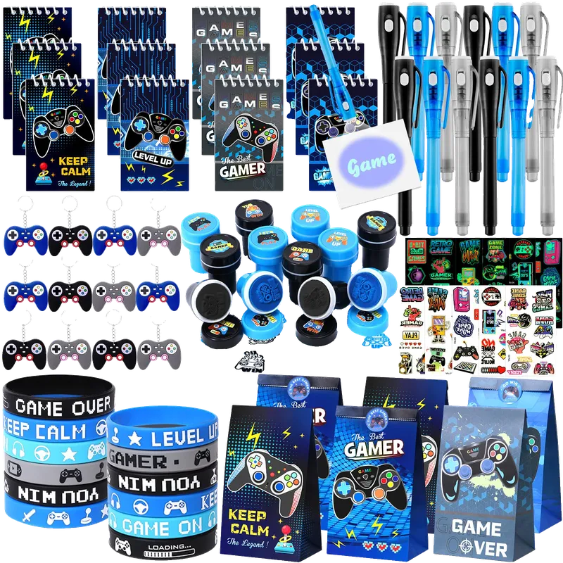 Video Game Party Favors Birthday Supplies Kids Boys Invisible