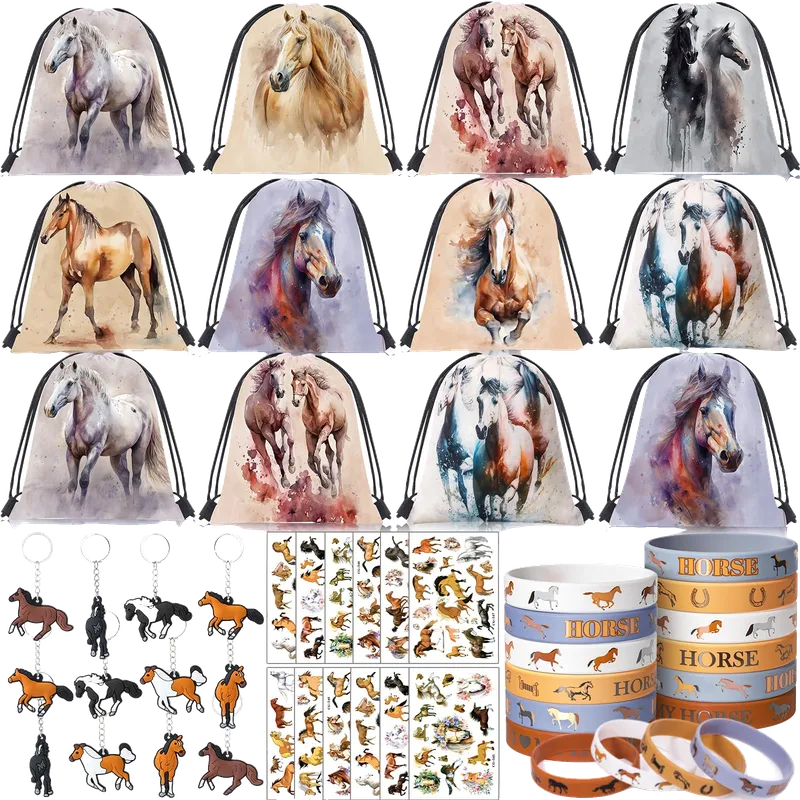 Horse Party Favors Birthday Supplies Boy Girl Kid