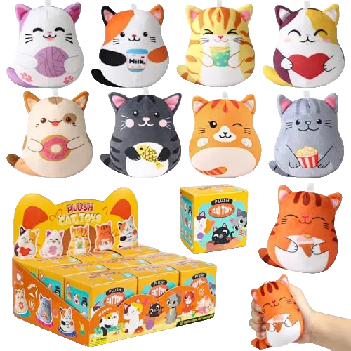 Cat Small Stuffed Animals with Blind Boxes