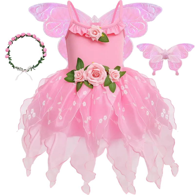 Fairy Dress Costume for Girls Toddler Fairy Dresses Butterfly