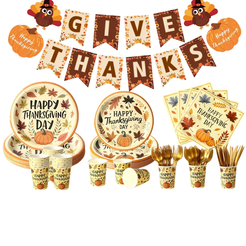 Fall Thanksgiving Party Supplies