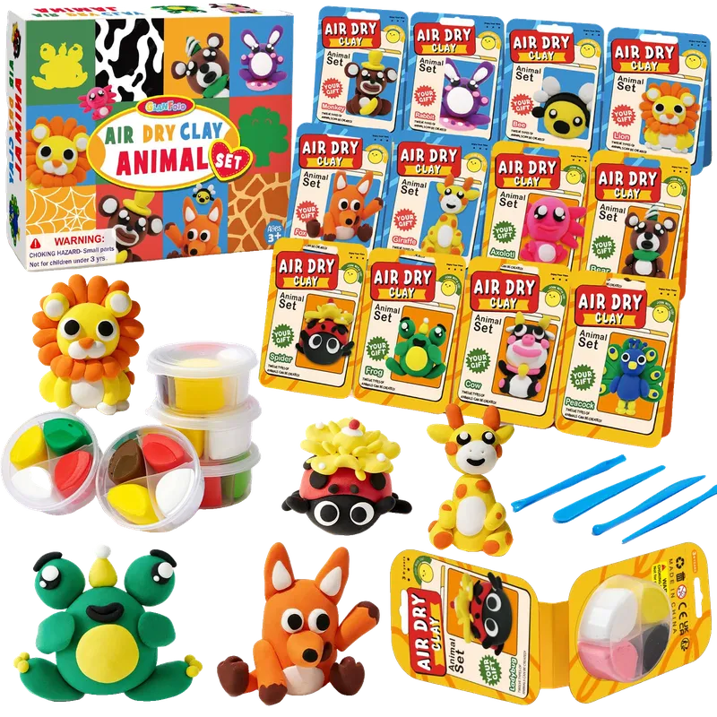 Air Dry Clay for Kids Modeling Clay Kit