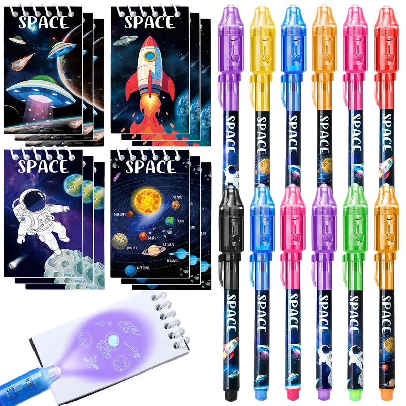 Invisible Ink Pen and Notebook Pack