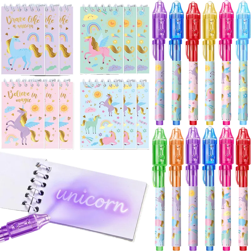 Invisible Ink Pen and Notebook Pack