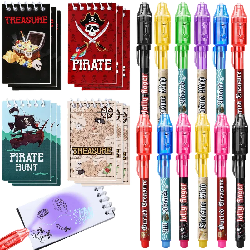 Invisible Ink Pen and Notebook Pack