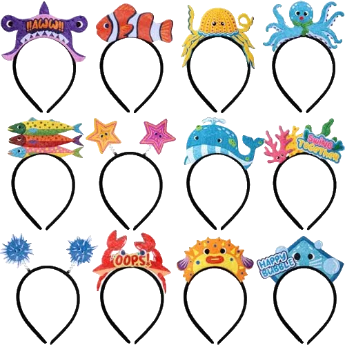 Reusable Felt Headbands for Kids Men Women