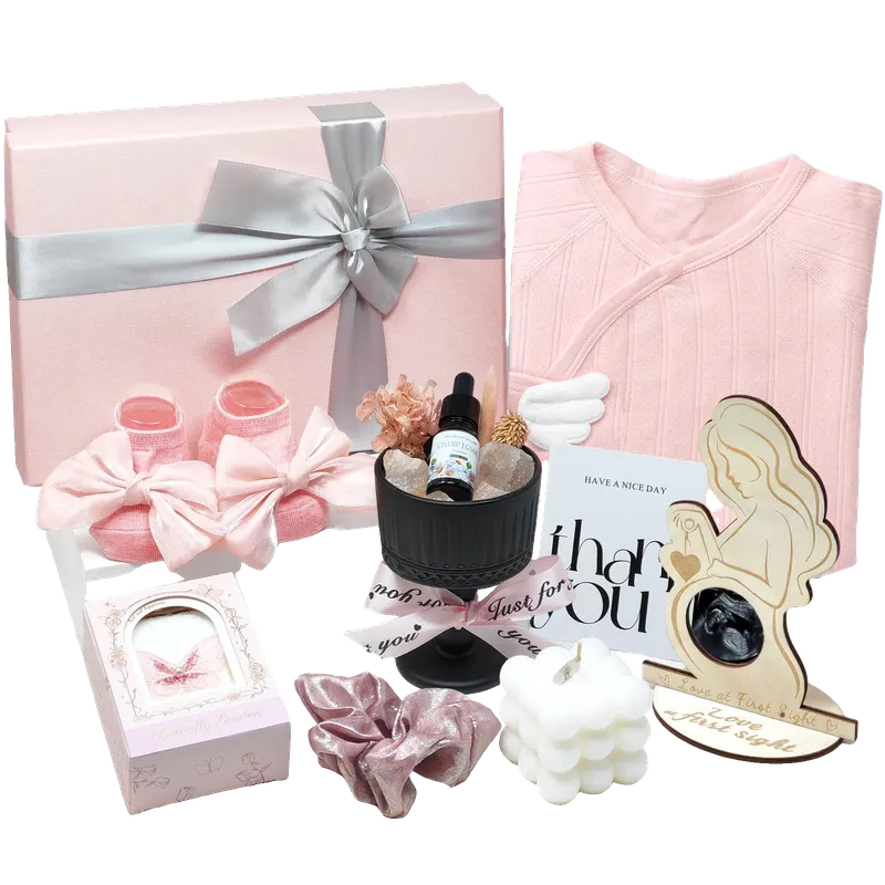 New Mom & Baby Girl Gift Box Set