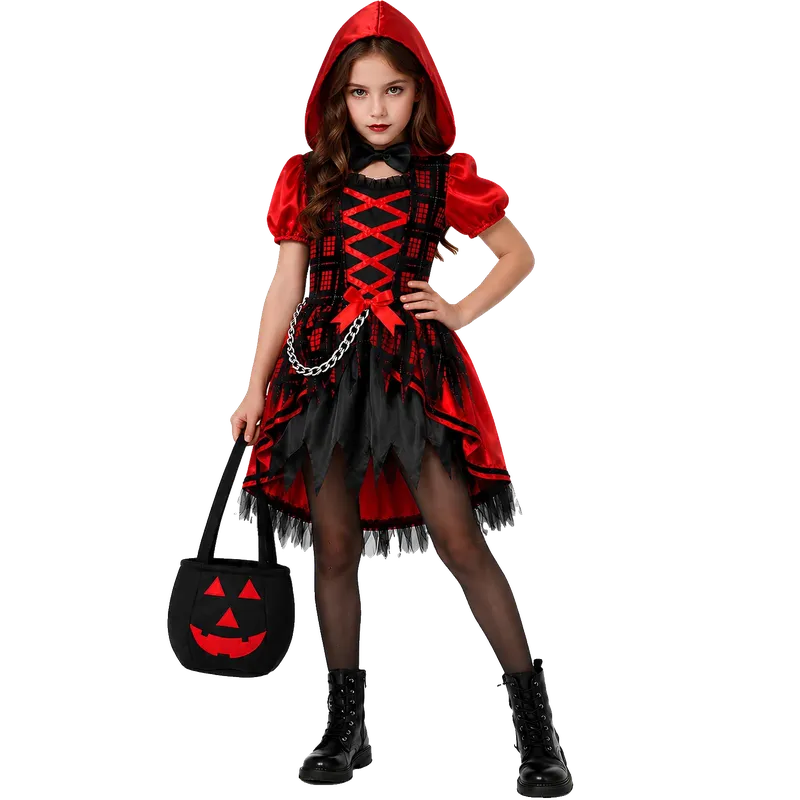 Little Red Riding Hood Costume for Girls Kids