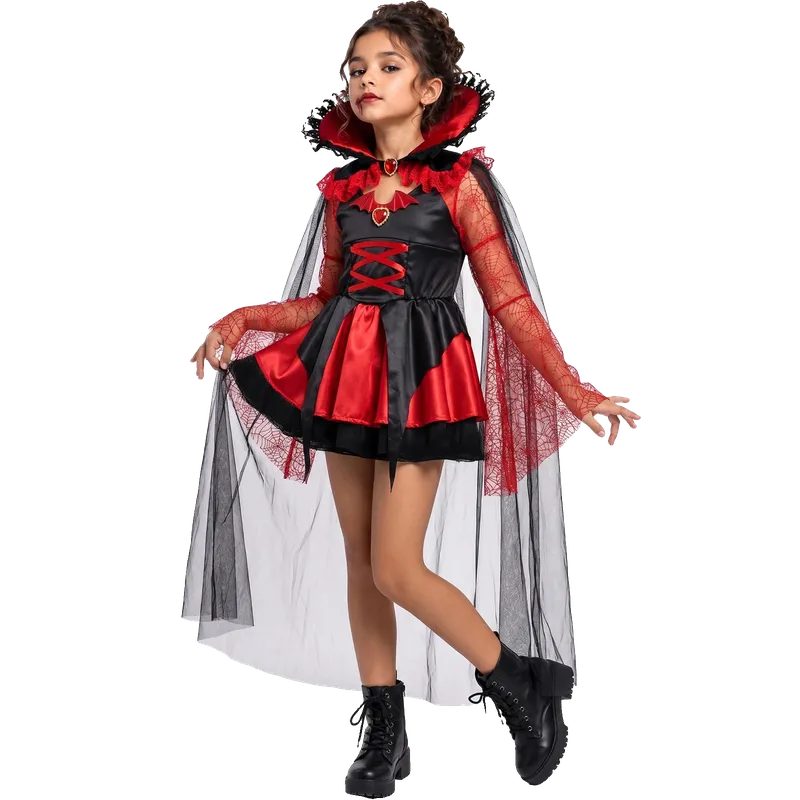 Halloween Vampire Costume for Girls