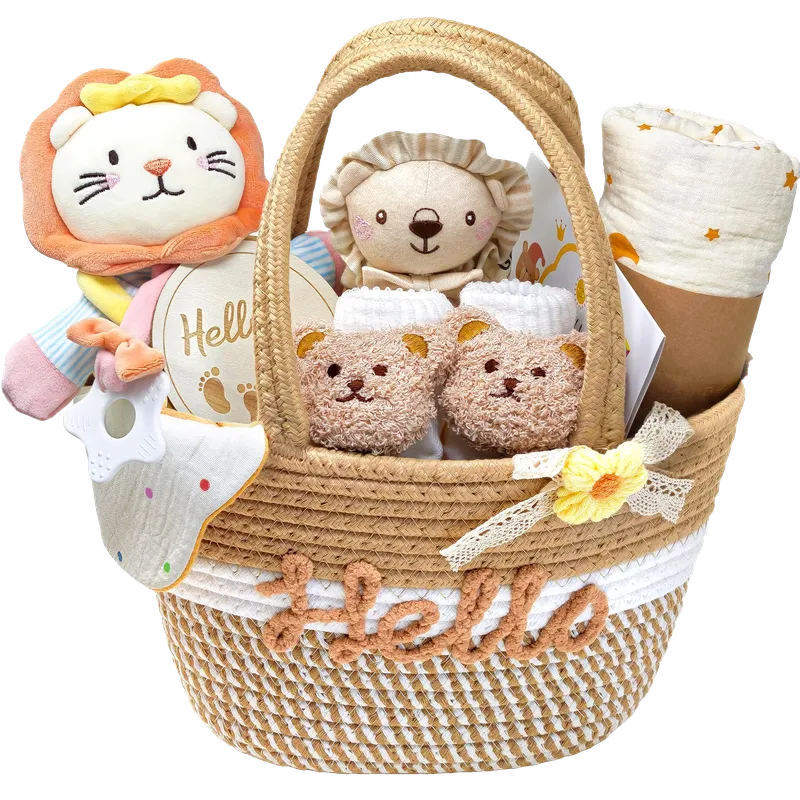 Baby Boy Gifts for Baby Shower, Newborn Baby Boy Gift Basket