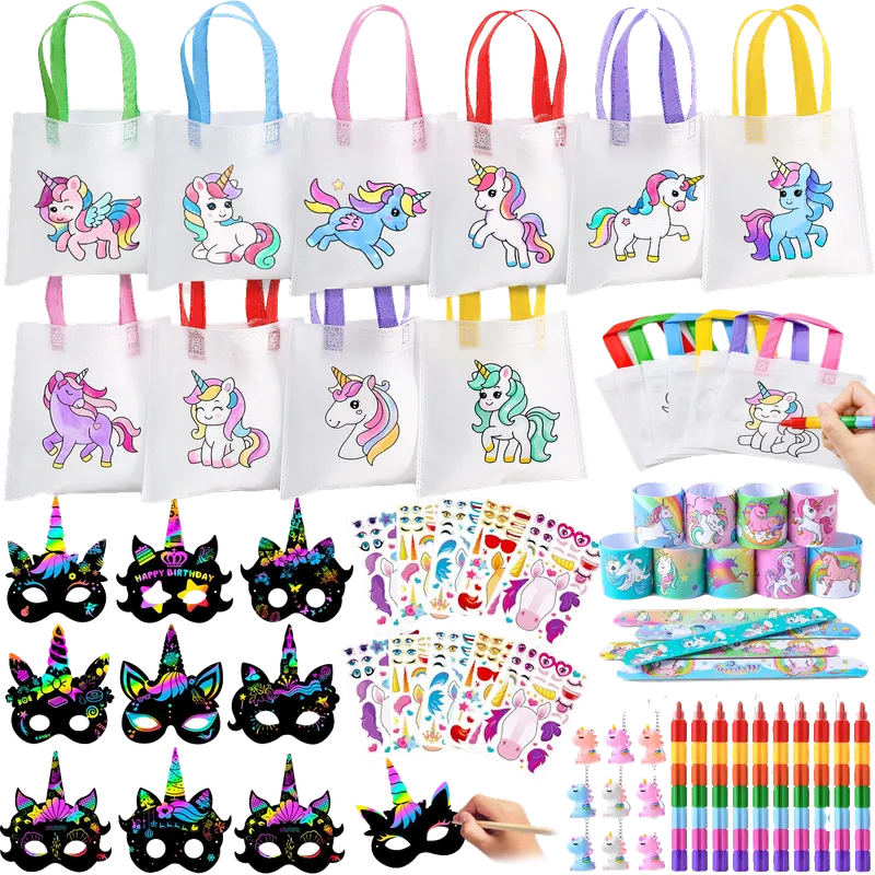 Unicorn Party Favors for Kids Birthday Party Supplies