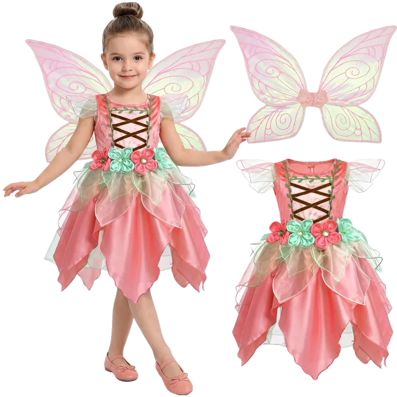 Fairy Dress Costume for Girls Toddler Fairy Dresses Butterfly