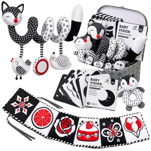High Contrast Baby Toys for Newborn