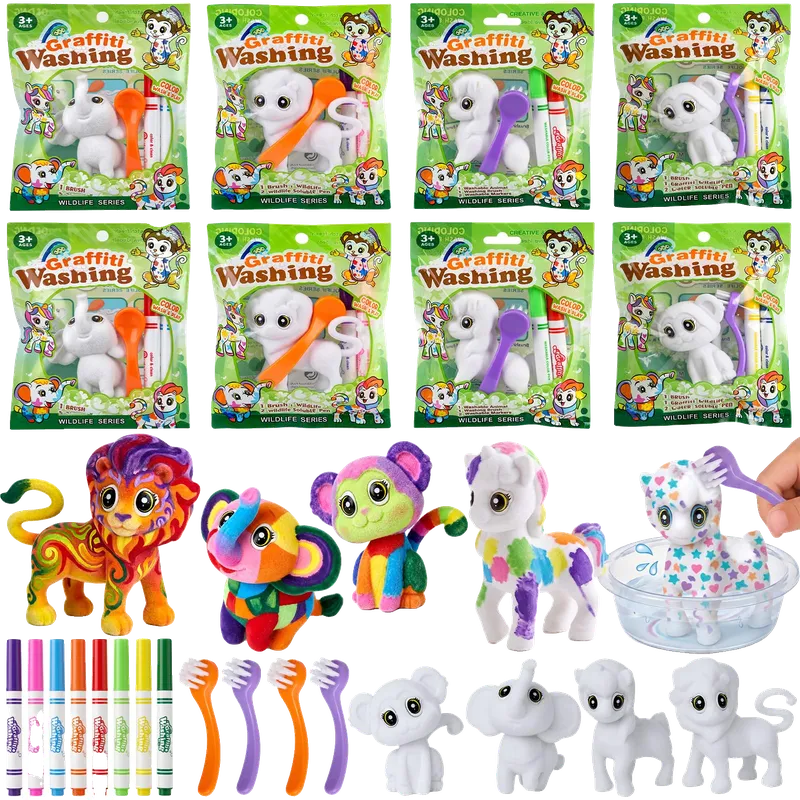 Paint Your Own Animal Kit for Kids