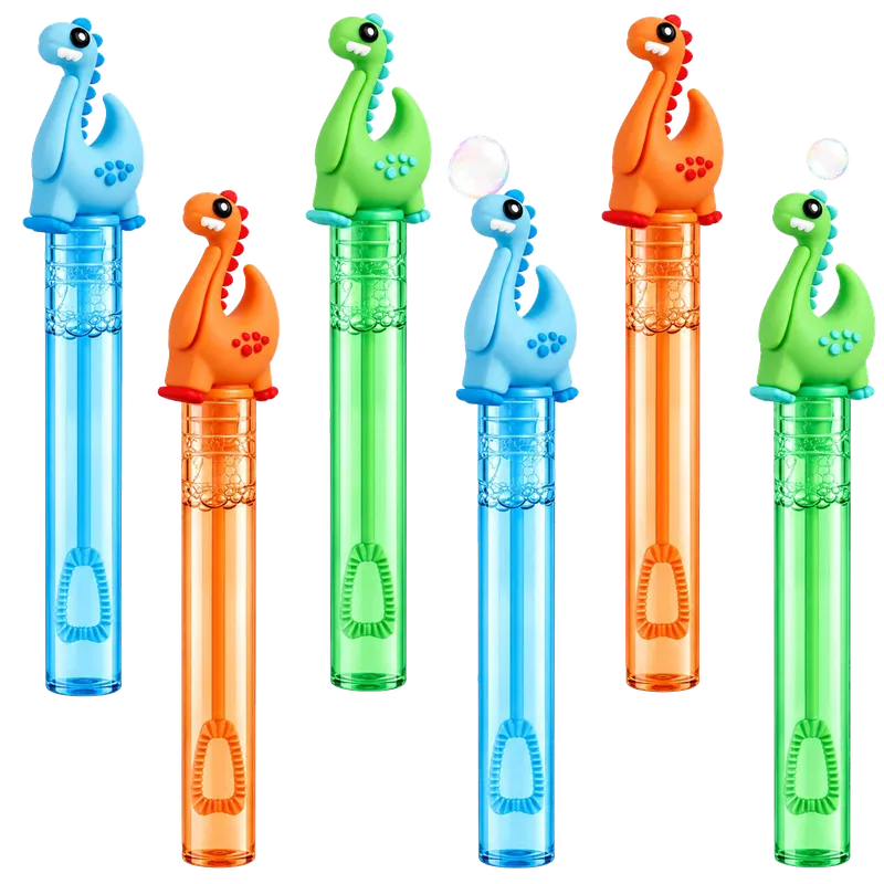 Dinosaur Party Favors Mini Bubble Wands for Kids Bubble Wands
