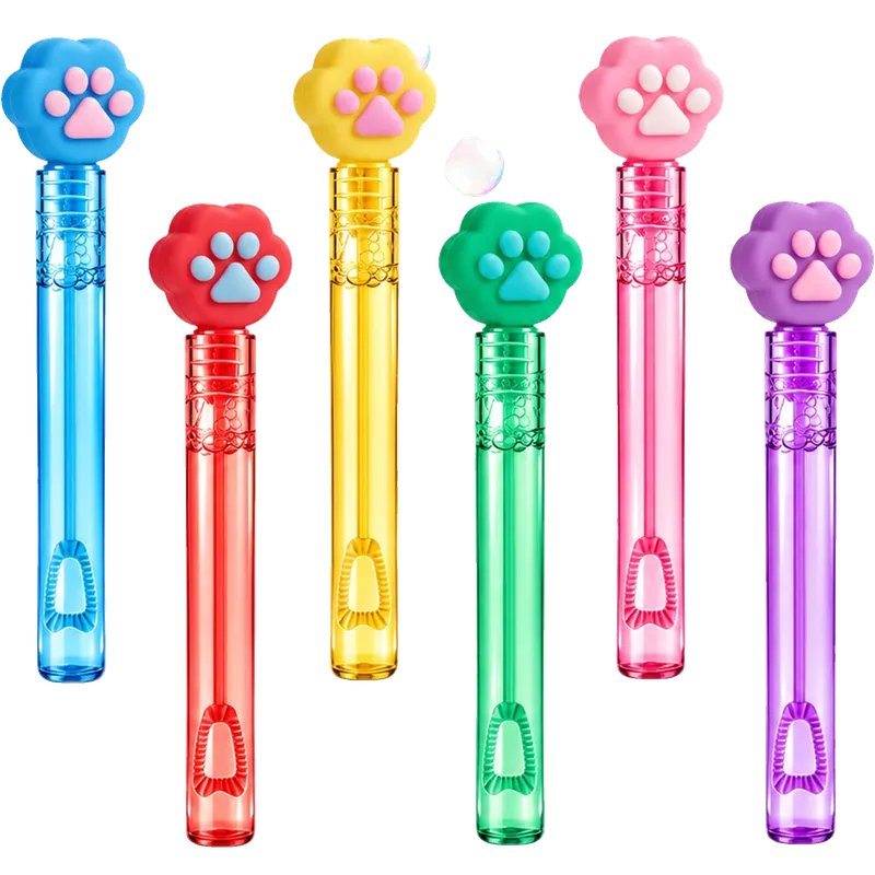 Paw Mini Bubble Wands Party Favors for Kids Bubble Wands Bulk