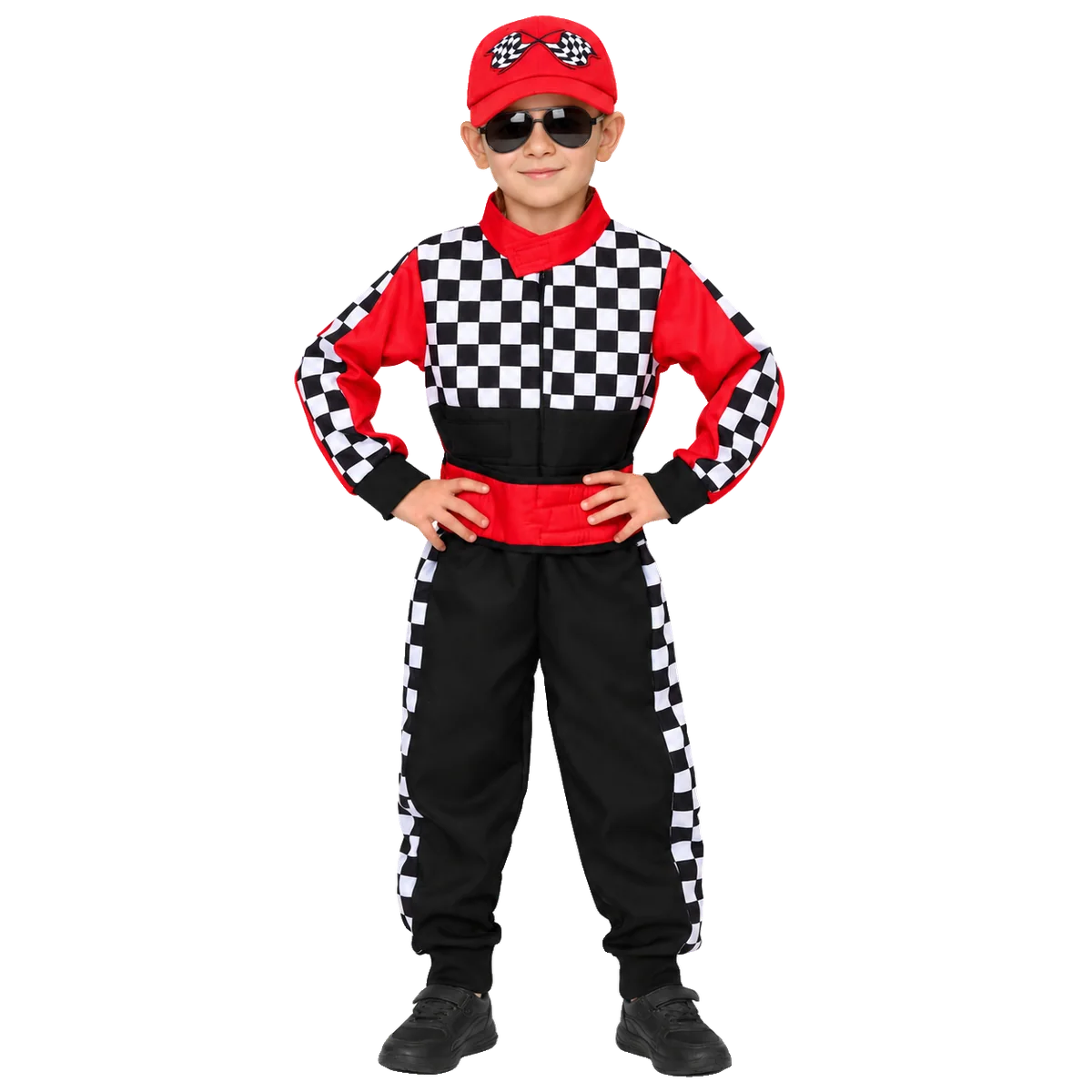 Race Car Driver Costume Boys Girls Halloween Costumes 6-14 Kids